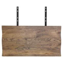 2 x Tillægsplader Til Curve med - Bølget Kant - Mørkolieret eg