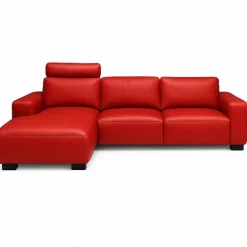 Aarhus chaiselong lædersofa venstrevendt