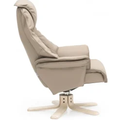 Aars Lænestol i ægte Soleda læder