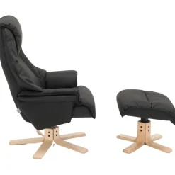 Aars Lænestol i ægte Soleda læder