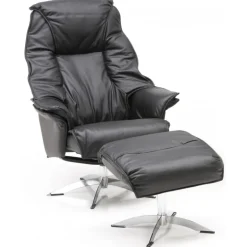 Aars Lænestol i ægte Soleda læder