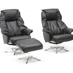 Aars Lænestol i ægte Soleda læder