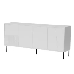 ABI kommode mat Hvid