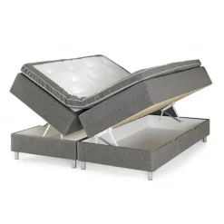 Accent Boksmadras M. Opbevaring 180x200 cm grå