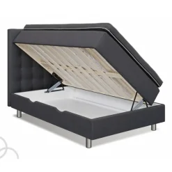 Accent Boksmadras M. Opbevaring 90x200 cm grå