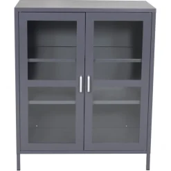 Acero Vistrinskab - Lysegrå