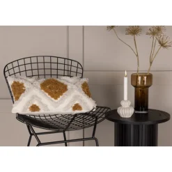 Ada Pudeovertræk - Brun og Hvid