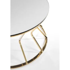 AFINA, sofabord, spejl / guld