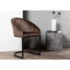 Aften Spisestuestol - Sort og Brun