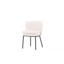 Agnes Spisebordsstol - Sort og Hvid