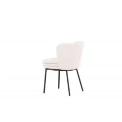 Agnes Spisebordsstol - Sort og Hvid