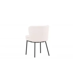 Agnes Spisebordsstol - Sort og Hvid