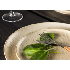 Aktiv Tallerken - Beige og Sort