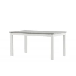 Albany Bord - Grå,Hvid