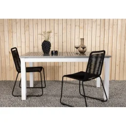 Albany Bord - Grå,Hvid