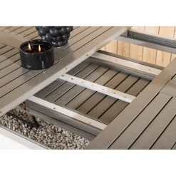 Albany Bord - Grå,Hvid