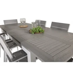 Albany Loungesæt - Havemøbelsæt - Grå,Hvid