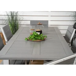 Albany Loungesæt - Havemøbelsæt - Grå,Hvid