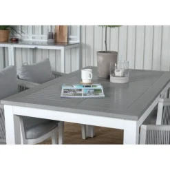 Albany Loungesæt - Havemøbelsæt - Grå,Hvid