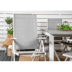 Albany Loungesæt - Havemøbelsæt - Grå,Hvid