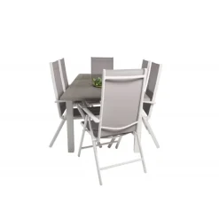 Albany Loungesæt - Havemøbelsæt - Grå,Hvid