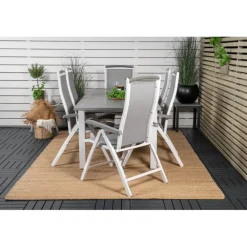 Albany t Loungesæt - Havemøbelsæt - Grå,Hvid