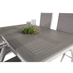 Albany t Loungesæt - Havemøbelsæt - Grå,Hvid