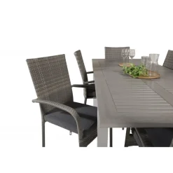 Albany t Loungesæt - Havemøbelsæt - Grå,Hvid