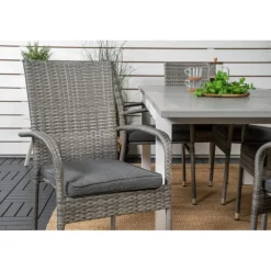 Albany t Loungesæt - Havemøbelsæt - Grå,Hvid