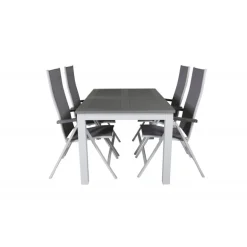 Albany t Loungesæt - Havemøbelsæt - Grå,Hvid