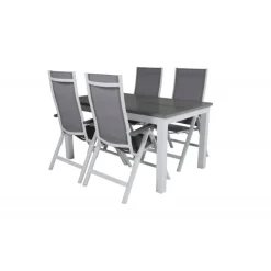 Albany t Loungesæt - Havemøbelsæt - Grå,Hvid