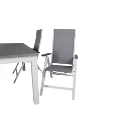 Albany t Loungesæt - Havemøbelsæt - Grå,Hvid