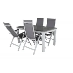 Albany t Loungesæt - Havemøbelsæt - Grå,Hvid