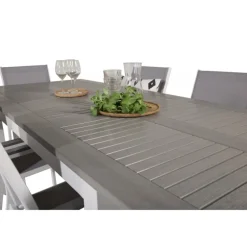 Albany t Loungesæt - Havemøbelsæt - Grå,Hvid