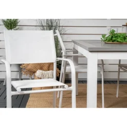 Albany t Loungesæt - Havemøbelsæt - Grå,Hvid