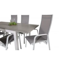 Albany t Loungesæt - Havemøbelsæt - Grå,Hvid