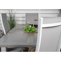 Albany t Loungesæt - Havemøbelsæt - Grå,Hvid