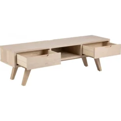 A-Line TV bord hvid spånplade