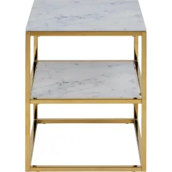 Alisma natbord hvid glas