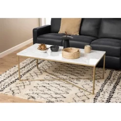 Alisma sofabord 60x120 - Ægte Marmor