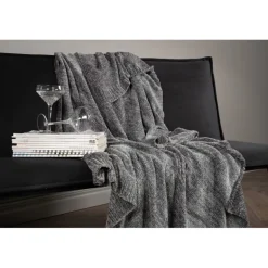 Ally Plaid - Mørkegrå og Hvid