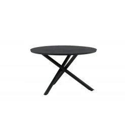 Alma Rund Spisebord - Sort