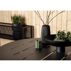 Alma Rund Spisebord - Sort