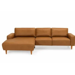 Almind læder chaiselongsofa venstrevendt