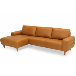 Almind læder chaiselongsofa venstrevendt