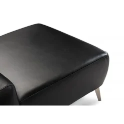 Almind læder hjørnesofa med chaiselong Venstrevendt