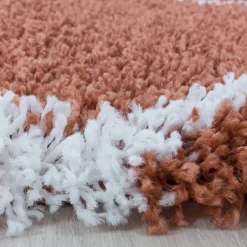 Alvor Shaggy Tæppeløber Geometrisk - Terra