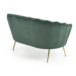 AMORINITO 2 pers. sofa - Mørkegrøn velour