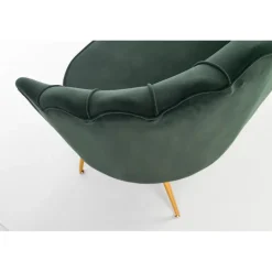 AMORINITO 2 pers. sofa - Mørkegrøn velour