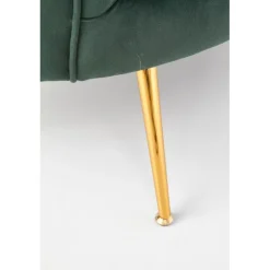 AMORINITO 2 pers. sofa - Mørkegrøn velour